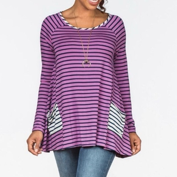 Matilda Jane Tops - Women’s Matilda Jane Make Believe No Limitations Swing Tunic Top- Size Small